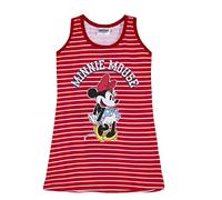 CERDÁ LIFE'S LITTLE MOMENTS Robe à Bretelle Fille de Minnie Mouse Fait de 100% Coton | Licence Officielle Disney, Rouge, 4 Ans