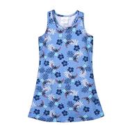 CERDÁ LIFE'S LITTLE MOMENTS Robe à Bretelle Fille de Stitch Fait de 100% Coton | Licence Officielle Disney, Bleu, 4 Ans