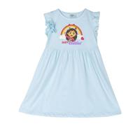 CERDÁ LIFE'S LITTLE MOMENTS Robe pour Enfant Gabby's Dollhouse - Bleu - Taille 6 Ans - Robe pour Fille - 100% Coton 145 g/m² - Imprimé Gabby - Produit Original Fabriqué en Espagne