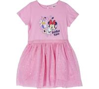 CERDÁ LIFE'S LITTLE MOMENTS Robe enfant Minnie Mouse imprimée Minnie et Daisy Rose 4 ans 100% coton