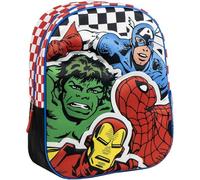 CERDÁ LIFE'S LITTLE MOMENTS Sac à dos 3D pour enfant Avengers 25 x 31 x 10 cm, unisexe, pour enfants, modèle 3, Modèle : 3, 25.0x31.0x10.0 cm
