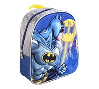 CERDÁ LIFE'S LITTLE MOMENTS Sac à Dos 3D pour Enfants de Batman Simple + Poche Latérale en Filet pour Bouteille-Licence Officielle DC, Garçon, Multicolore, Taille Unique, 2100003862