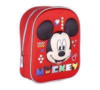 CERDÁ LIFE'S LITTLE MOMENTS Sac à Dos 3D pour Enfants de Mickey Mouse de Poche Unique-Licence Officielle Disney, Garçon, Multichaleur, Taille