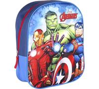 CERDÁ LIFE'S LITTLE MOMENTS Sac à Dos 3D pour Enfants de The Avengers de Poche Unique-Licence Officielle Marvel, Garçon, Multichaleur, Taille