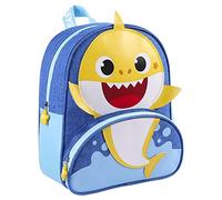 CERDÁ LIFE'S LITTLE MOMENTS, Sac à Dos Baby Shark Maternelle-Licence Officielle Nickelodeon Fille, Bleu, 2-6 ans