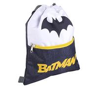 CERDÁ LIFE'S LITTLE MOMENTS - Sac à dos d'écolier Batman avec poche avant + poche d'ouverture réglable et fermetures Velcro pour plus de sécurité - Licence officielle DC, coloré, Décontracté
