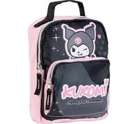 CERDÁ LIFE'S LITTLE MOMENTS Sac à dos enfant pour loisirs Hello Kitty Kuromi de couleur rose et noir avec 2 compartiments 19 x 23 x 8 cm, multicolore, Estándar, Décontracté