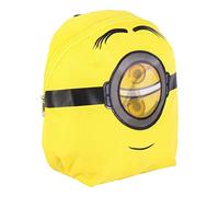 CERDÁ LIFE'S LITTLE MOMENTS Sac à dos Minions avec dossier ergonomique, bracelet à la poitrine et bandes souples et ajustables, enfants et adolescents, jaune, jaune
