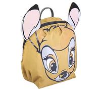 CERDÁ LIFE'S LITTLE MOMENTS - Sac à Dos pour Enfant de Bambi avec Applications Plates, Dos Ergonomique, Harnais de Poitrine et Poignées Rembourrées et Réglables - Licence Officielle Disney