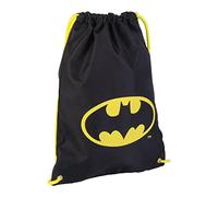 CERDÁ LIFE'S LITTLE MOMENTS Sac à Dos pour Enfants à Cordes Batman-Licence Officielle DC, Garçon, Noir, S