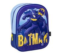CERDÁ LIFE'S LITTLE MOMENTS Sac à Dos Scolaire Batman - Fermeture Éclair - 25x31x10 cm - Cartable pour Enfant avec Détails 3D - Bretelles Rembourrées - Produit Original Conçu en Espagne