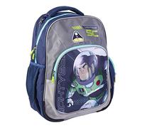 CERDÁ LIFE'S LITTLE MOMENTS - Sac à Dos Scolaire de Buzz l'Eclair Idéal pour Garçon en Primaire Chariot Adaptable, Dos Ergonomique et Poignées Rembourrées et Réglables - Licence Officielle