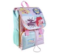 CERDÁ LIFE'S LITTLE MOMENTS - Sac à Dos Scolaire des Princesses Disney Idéal pour Fille en Primaire Extensible, Dos Ergonomique et Poignées Rembourrées Réglables - Licence Officielle