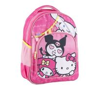 CERDÁ LIFE'S LITTLE MOMENTS Sac à dos scolaire Hello Kitty | Cartable 42 cm avec compartiment principal, poche avant, poches filet et place pour tablette 10 pouces