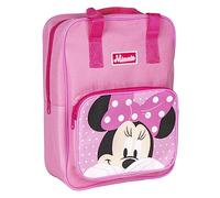 CERDÁ LIFE'S LITTLE MOMENTS Sac à Dos Scolaire Minnie Mouse - Fermeture Éclair - 23x31x9 cm - Cartable pour Enfant Conçu avec Poche Avant - Bretelles Rembourrées - Produit Original Conçu en Espagne