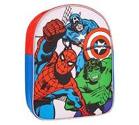 CERDÁ LIFE'S LITTLE MOMENTS Sac à Dos Scolaire pour Enfant Avengers - Fermeture Éclair - 22x10x29 cm - Grand Sac à Dos pour Enfants - Bretelles Rembourrées - Produit Original Conçu en Espagne