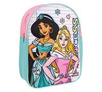 CERDÁ LIFE'S LITTLE MOMENTS Sac à Dos Scolaire pour Enfant Princesses - Fermeture Éclair - 22x10x29 cm - Grand Sac à Dos pour Enfants - Bretelles Rembourrées - Produit Original Conçu en Espagne