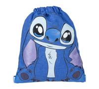 CERDÁ LIFE'S LITTLE MOMENTS Sac d'école pour enfants Stitch - Bleu - Fermeture par cordon - 27 x 33 cm - Idéal pour la maternelle - Polyvalent et durable - Produit original conçu en Espagne