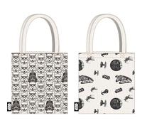 CERDÁ LIFE'S LITTLE MOMENTS Sac fourre-tout unisexe pour enfant réversible Star Wars Con Diseño de Stormtroopers Y Naves Galácticas | Sac à dos réutilisable Bolsa Ecológica multicolore, taille unique