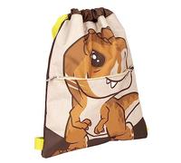 CERDÁ LIFE'S LITTLE MOMENTS Sac pour Enfant Jurassic Park - Fermeture à Cordon - 27 x 33 cm - Sac pour Enfant avec Poche Avant - Produit Original Conçu en Espagne