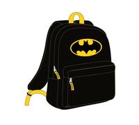 CERDÁ LIFE'S LITTLE MOMENTS Sac Scolaire de Batman, 2 Compartiments, Dos Ergonomique et Poignées Rembourrées-Licence Officielle, Garçon, Multicolore, Taille Unique