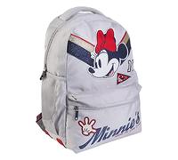 CERDÁ LIFE'S LITTLE MOMENTS - Sacs à Dos Scolaires pour Fille de Minnie Mouse avec Poche Avant et Filet Latéral | Collection scolaire - Licence officielle Disney