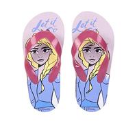 CERDÁ LIFE'S LITTLE MOMENTS Sandale pour Enfant pour Fille Imprimé avec La Reine des Neiges 2 et Le Support du Doigt-Licence Officielle Disney, Lilas, 33 EU