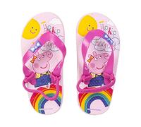 CERDÁ LIFE'S LITTLE MOMENTS Sandale pour Enfant pour Fille Imprimé avec Peppa Pig et Un Soutien supplémentaire du Talon-Licence Officielle Hasbro, Bleu, 26 EU