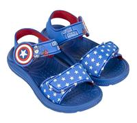 CERDÁ LIFE'S LITTLE MOMENTS Sandales Avengers pour enfants - Taille 24-100% caoutchouc EVA - Sandales de plage - Imprimé Captain America - Produit Original Fabriqué en Espagne