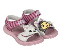 CERDÁ LIFE'S LITTLE MOMENTS Sandales pour enfants Gabby's Dollhouse - Taille 28-100% caoutchouc EVA - Sandales de plage - Imprimé Gabby et Dollhouse - Produit Original Fabriqué en Espagne