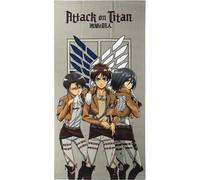 Attack On Titan Serviette De Bain Group 70 X 140 Cm