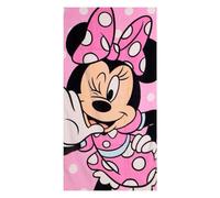 CERDÁ LIFE'S LITTLE MOMENTS Serviette Minnie Mouse Douce et absorbante pour la Plage, la Piscine et la Natation 70 x 140 cm
