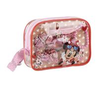CERDÁ Life's Little Moments - Set de beauté Sac Minnie avec Accessoires pour Filles - Set de beauté Sac Minnie pour Jeu, Cadeau et Moments de Fantaisie