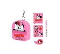 CERDÁ LIFE'S LITTLE MOMENTS Set de Papelería Minimochila Medidas Mochila Minnie 19.5x22.5x4.5 Cm Para Niñ@s, Sac à Dos Mixte Enfant, Modèle : 51 kg
