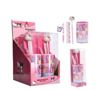 CERDÁ LIFE'S LITTLE MOMENTS Set de Papeterie Hello Kitty - Set à thème Scolaire pour Bureau, idéal pour Les Filles, Les étudiants et Les Fans de l'univers Kawaii, Hello Kitty, Talla única, Licence