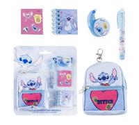 ARTESANÍA CERDÁ Set de papeterie Disney Lilo et Stitch Mini sac porte-clés 19,5x22,5x4,5 cm Mod. 83