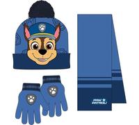 CERDÁ LIFE'S LITTLE MOMENTS Set Infantil Gorro, Guantes Y Bufanda Paw Patrol Invierno-Conjunto Térmico Niños Y Niñas, Ideal Frío Lot de 3 écharpes, Taille Unique Mixte Enfant