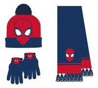 CERDÁ LIFE'S LITTLE MOMENTS Set Infantil Gorro, Guantes Y Bufanda Spiderman Invierno-Conjunto Térmico Niños Y Niñas, Ideal Frío Ensemble de 3 écharpes, Taille Unique (Lot de 3) Mixte Enfant