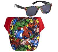 CERDÁ LIFE'S LITTLE MOMENTS Set Sol Para Niños Y Niñas - Gafas Y Gorra Avengers Lunettes et Casquette, Rouge, Taille Unique Mixte Enfant