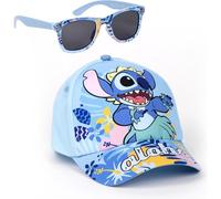 CERDÁ LIFE'S LITTLE MOMENTS Set Sol Si Summer 2025 Casquette de Baseball, Gorra + Gafas Stitch, Taille Unique Mixte