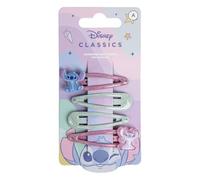 CERDÁ LIFE'S LITTLE MOMENTS, Stitch Accessoires pour Cheveux, Stitch et Angel Pince Cheveux, Set d'Accessoires pour Cheveux pour Filles, Parfait Comme Cadeau pour Fille, Anniversaire, 4 pièces