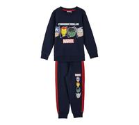 CERDÁ LIFE'S LITTLE MOMENTS Chándal Infantil Avengers de Algodón Tacto Extrasuave Sweatshirt, Bleu foncé, 6 Ans Mixte Enfant