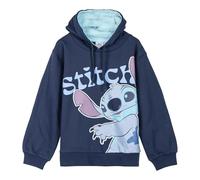 CERDÁ LIFE'S LITTLE MOMENTS Sweat à Capuche Cotton Brushed Stitch Unisexe pour Enfants, Bleu foncé, 8 Ans