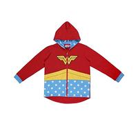 CERDÁ LIFE'S LITTLE MOMENTS - Sweat à Capuche Large Wonder Woman pour Filles - Licence Officielle DC Comics