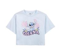 CERDÁ LIFE'S LITTLE MOMENTS - T-Shirt à Manches Courtes Stitch - Bleu - Taille XL - 100% Coton - Produit Original de Disney