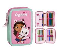 CERDÁ LIFE'S LITTLE MOMENTS Trousse Gabby's Dollhouse avec marqueurs, crayons et stylos - Enfant