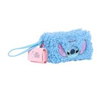 CERDÁ Life's Little Moments - Trousse de Toilette Stitch - Doux, compacte et sous Licence Officielle Disney Lilo & Stitch Texture Peau d'agneau - Idéal pour Les Voyages et Un Usage Quotidien