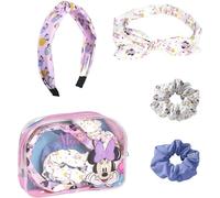 CERDÁ LIFE'S LITTLE MOMENTS - Trousse de Toilette Transparente Minnie Mouse avec Accessoires pour Cheveux - Licence Officielle Disney Multicolore