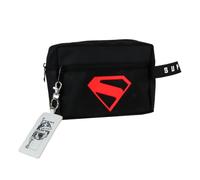CERDÁ Life's Little Moments Trousse de Voyage Superman - Grande capacité de Rangement - Fermeture éclair - Produit Original