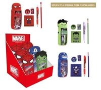 CERDÁ LIFE'S LITTLE MOMENTS Trousse Scolaire Avengers au Design Unique, idéale pour Les Enfants et Les Adolescents, Avengers, Talla única, Licence
